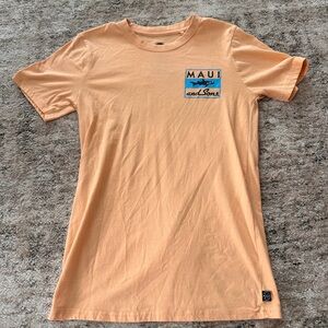 Maui and Sons Light Peach Tee